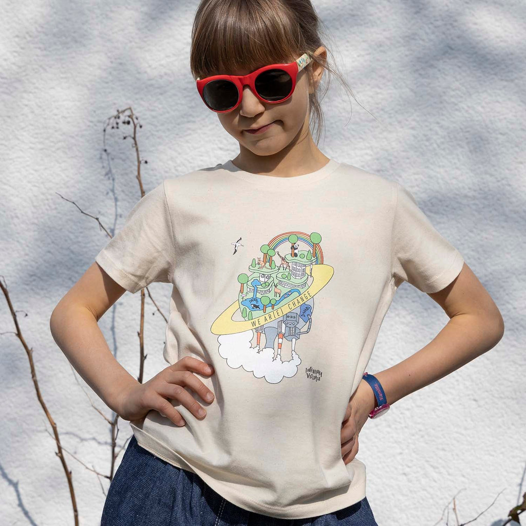 Graphic T Shirts for Boys and Girls - Earth Day Print