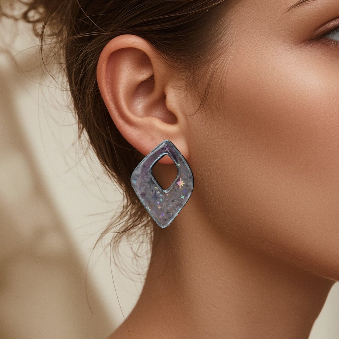 Enchanta SET · Holografische Oorstekers · Set Van 2 Paar