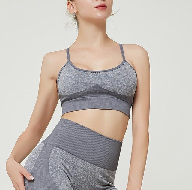 High Waist Yoga Pants Seamless Women Sports Leggings Fitness